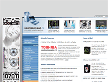 Tablet Screenshot of hardware-mag.de